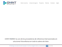 Tablet Screenshot of chintenergy.com